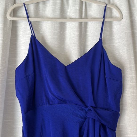 ASOS Maxi Spaghetti Strap Dress w/ Slit - Picture 3 of 11